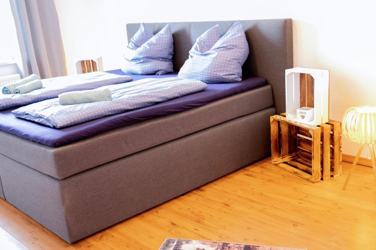 Blue Chili 01 - Top City Lage Am Hbhf Boxspringbett Bis 4 Pers Magdeburg Bagian luar foto